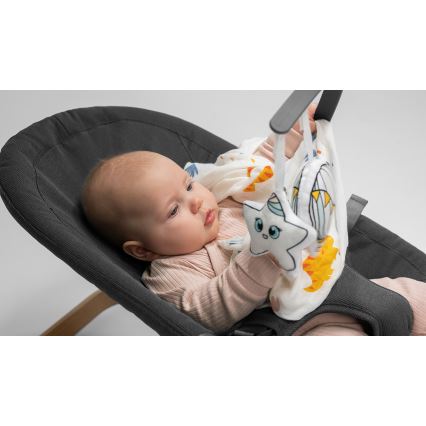 Lionelo - Wipstoel JUNE antraciet