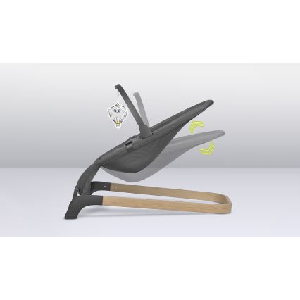 Lionelo - Wipstoel JUNE, grijs