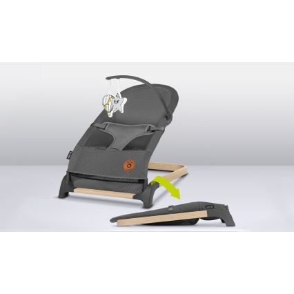 Lionelo - Wipstoel JUNE, grijs