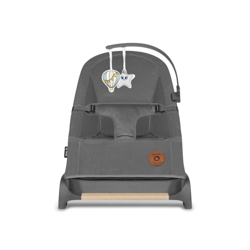 Lionelo - Wipstoel JUNE, grijs