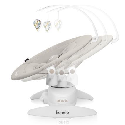 Lionelo - Wipstoel met melodie IRIS 4xAA Beige Sand