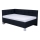 Lit rembourré avec matelas et espace de stockage MARIA PETITE 120x200 cm anthracite