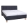 Lit rembourré avec matelas et espace de stockage VIOLET 160x200 cm anthracite