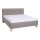 Lit rembourré avec un espace de stockage sans matelas MARIA 160x200 cm taupe