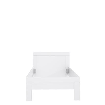 Lit simple SNOWIE 90 x 200 cm, blanc