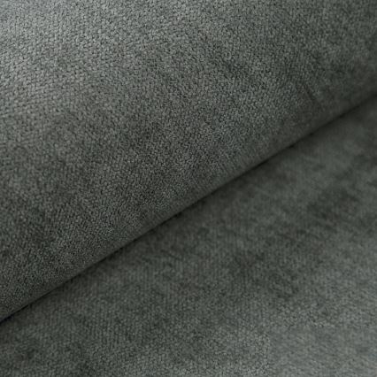 Lit tapissé ISABEL 160x200 avec matelas à ressorts et coffre de rangement, gris