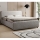 Lit tapissé sans matelas LAJLA 180x200 cm beige