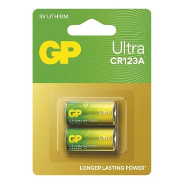 Lithiumbatterij CR123A GP LITHIUM 3V/1400 mAh