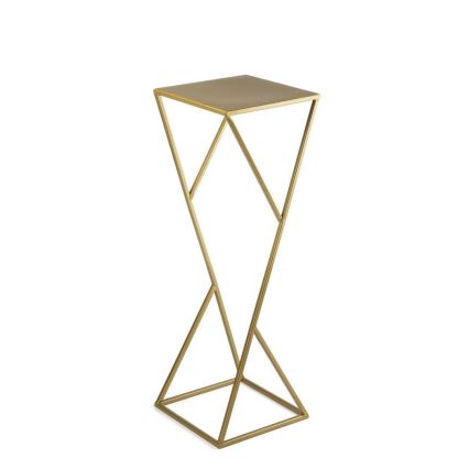 Bloemenstandaard LOFT 70x23,5 cm goudkleurig