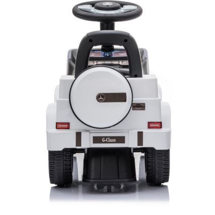 Loopfiets Mercedes G350d 2xAA wit/zwart