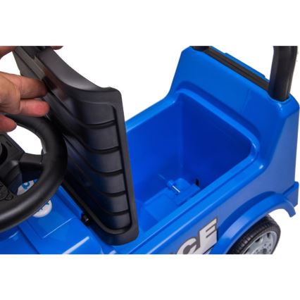 Loopfiets Mercedes Politieauto 2xAA blauw