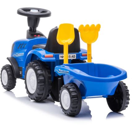 Loopfiets NEW HOLLAND 2xAA blauw/zwart