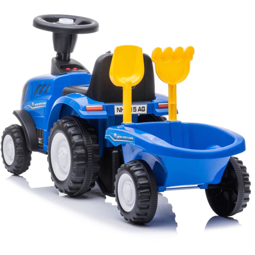 Loopfiets NEW HOLLAND 2xAA blauw/zwart