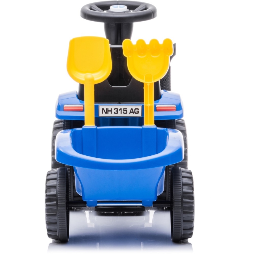 Loopfiets NEW HOLLAND 2xAA blauw/zwart