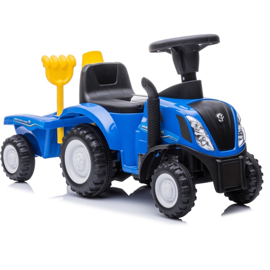 Loopfiets NEW HOLLAND 2xAA blauw/zwart