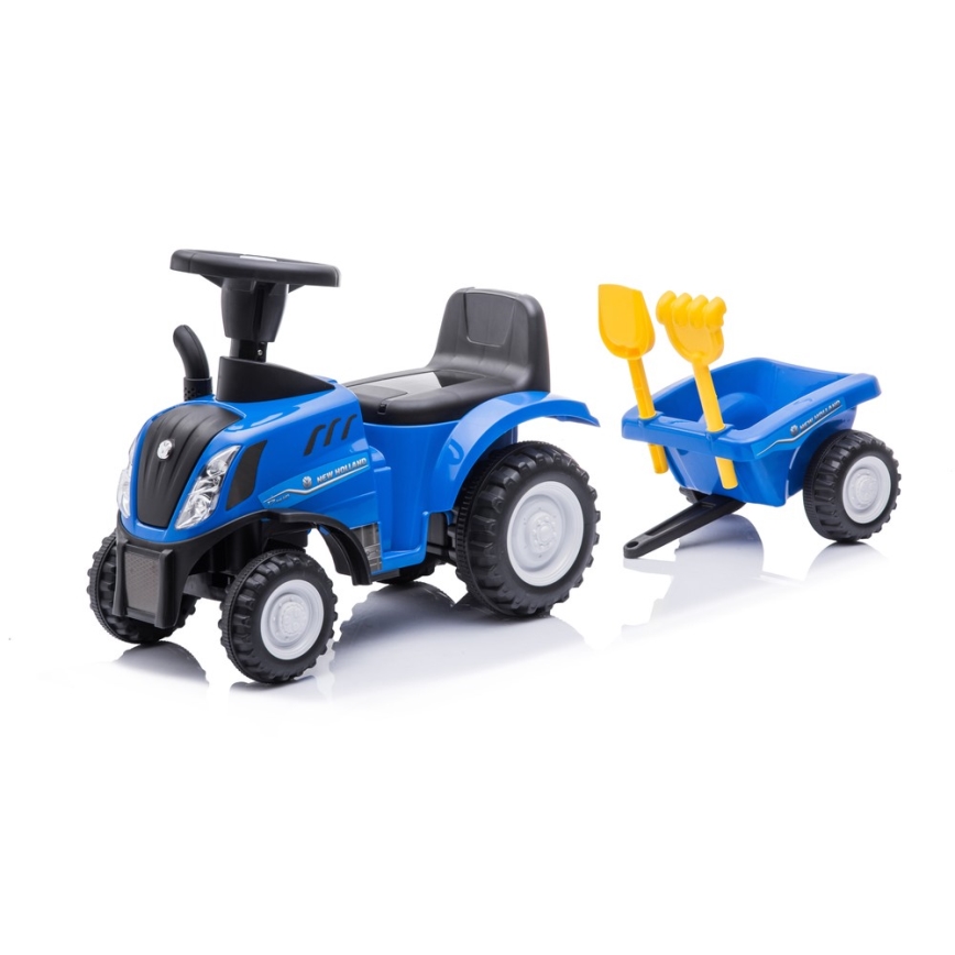 Loopfiets NEW HOLLAND 2xAA blauw/zwart