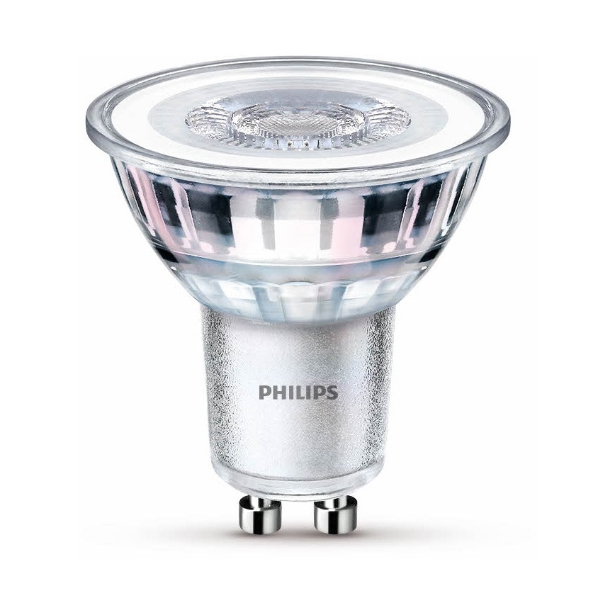 LOT 10x Ampoule LED Philips GU10/4,6W/230V 2700K