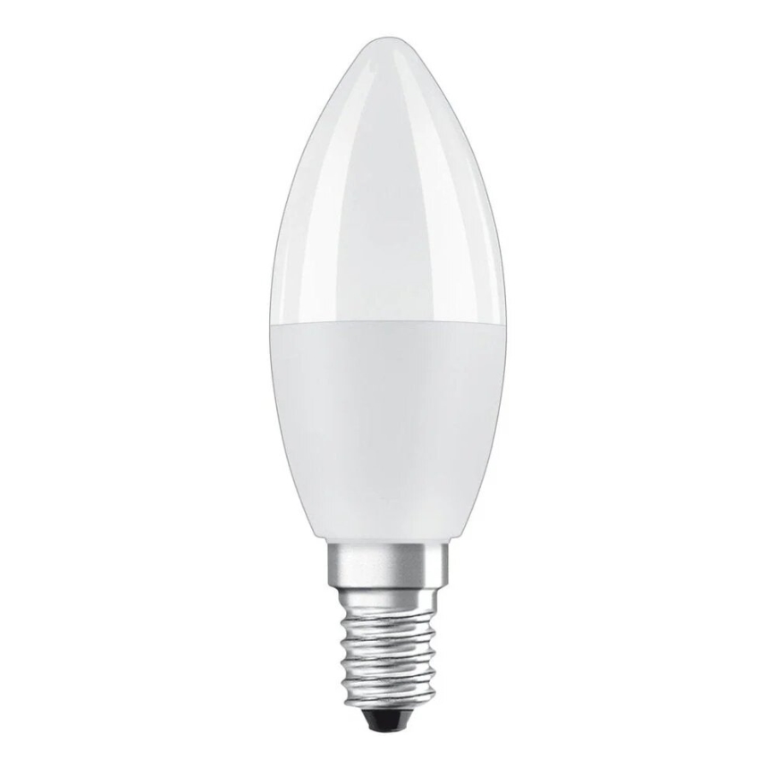 LOT 2x Ampoule à intensité variable LED RGBW B38 E14/4,9W/230V 2700K + Télécommande - Osram