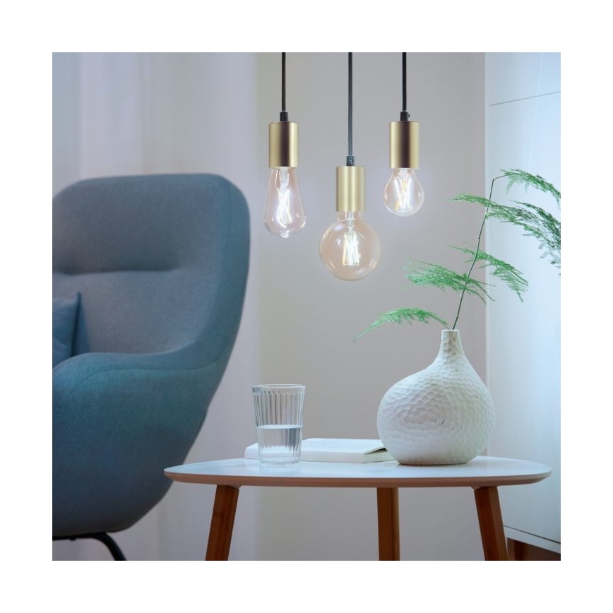 LOT 2x ampoule à intensité variable LED VINTAGE FILAMENT ST64 E27/6,7W/230V 2000-5000K Wi-Fi - WiZ