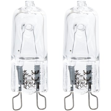 LOT 2x Ampoule industrielle G9/25W/230V 2700K - Aigostar