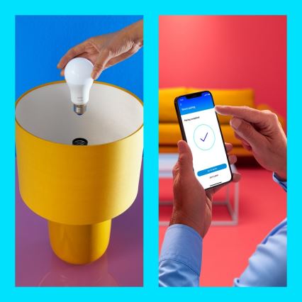 LOT 2x ampoule LED à intensité variable A60 E27/8W/230V 2700-6500K CRI 90 Wi-Fi - WiZ