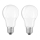 LOT 2x Ampoule LED A60 E27/8,5W/230V 2700K