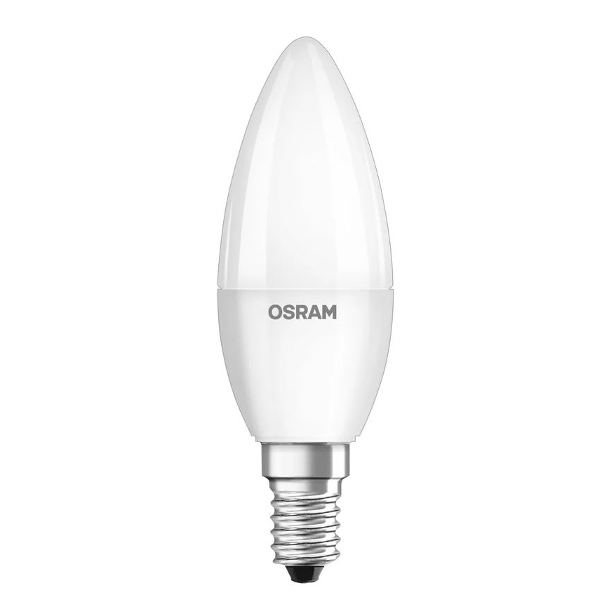 LOT 2x Ampoule LED B38 E14/4,9W/230V 3000K - Osram