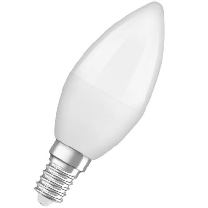 LOT 2x Ampoule LED B38 E14/4,9W/230V 3000K - Osram