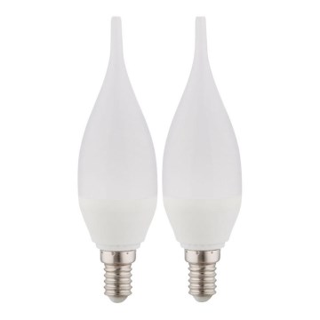 LOT 2x Ampoule LED E14/3W/230V 3000K - Globo
