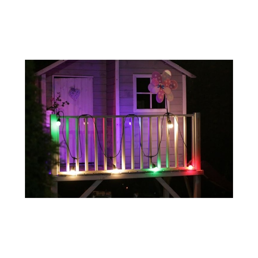 LOT 2x Ampoule LED PARTY E27/0,5W/36V rouge
