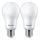 LOT 2x Ampoule LED Philips A67 E27/13W/230V 4000K