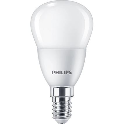 LOT 2x Ampoule LED Philips P45 E14/5W/230V 4000K