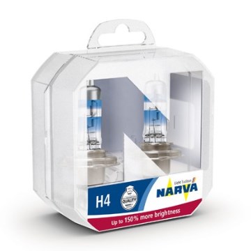 LOT 2x Ampoule pour voiture H4 P43t-38/60/55W/12V - Narva 48069RPNVAS2