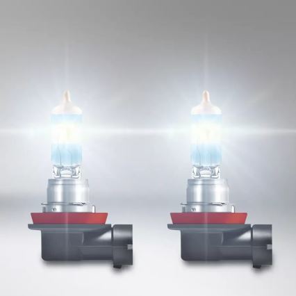 LOT 2x Ampoule pour voiture NIGHT BREAKER H11 PGJ19-2/55W/12V - Osram