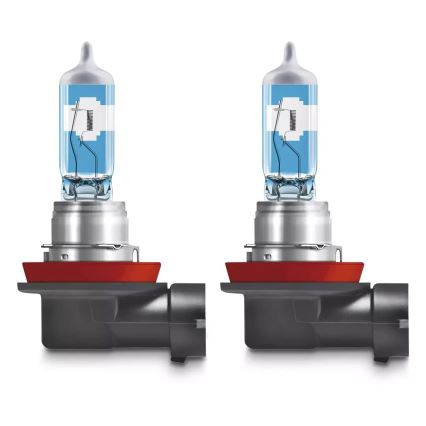 LOT 2x Ampoule pour voiture NIGHT BREAKER H11 PGJ19-2/55W/12V - Osram