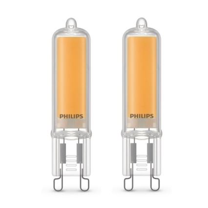 LOT 2x Ampoules LED Philips G9/3,5W/230V 2700K