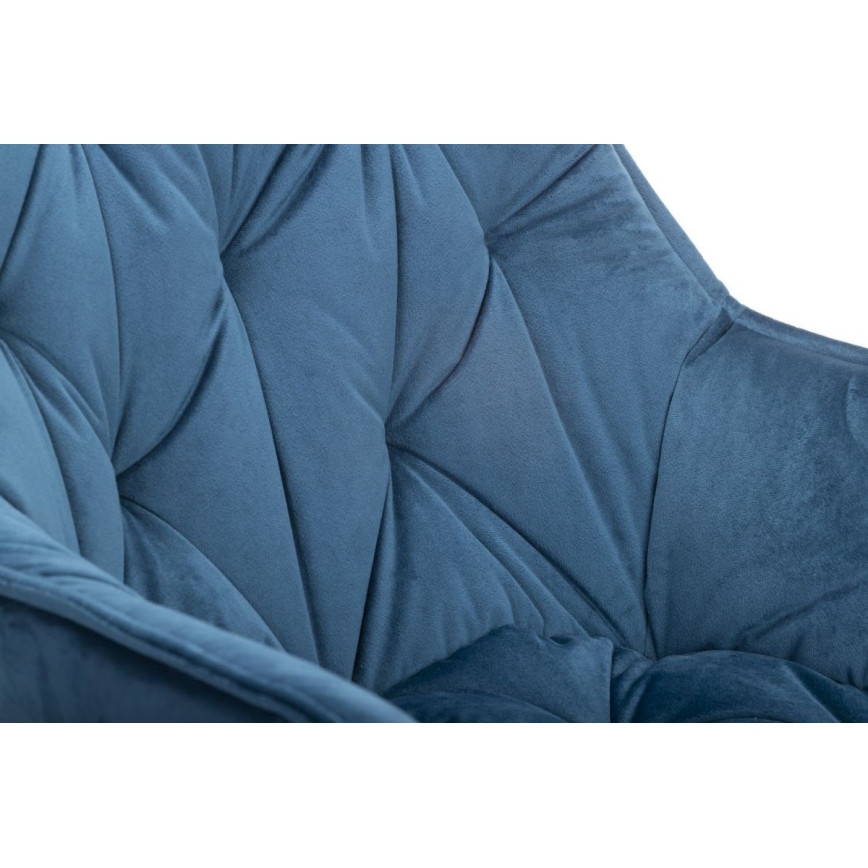 LOT 2x Chaises de salle à manger HANA bleu