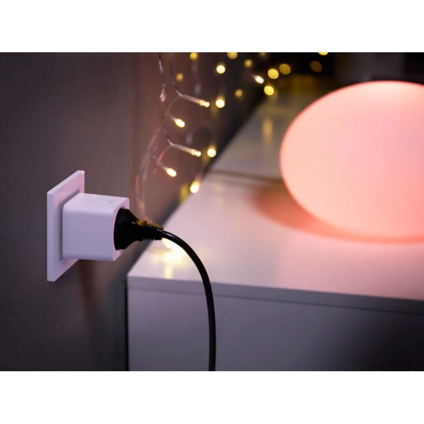 LOT 2x Prise connectée Philips Hue Connecté prise EU SCHUKO