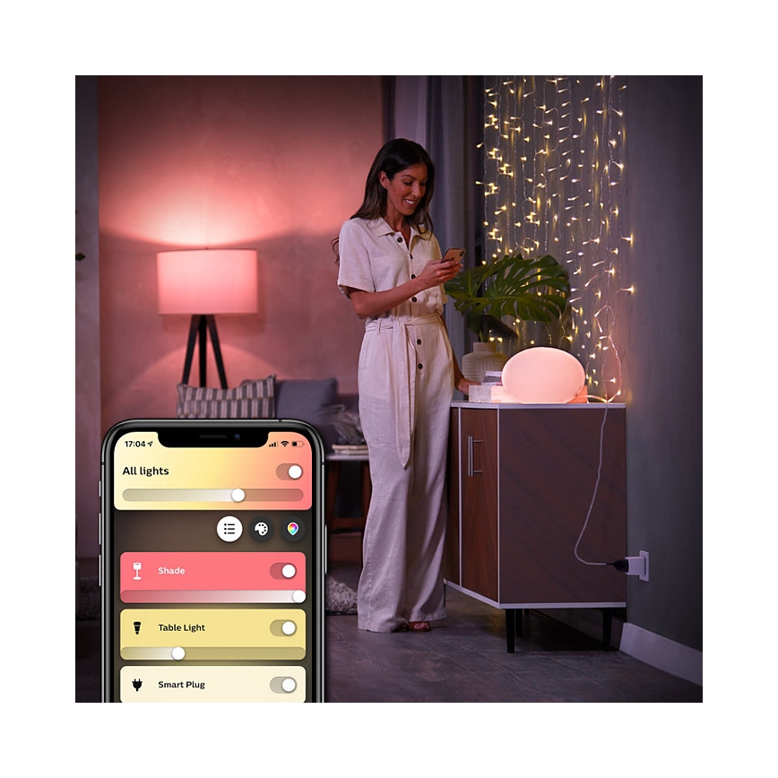 LOT 2x Prise connectée Philips Hue Connecté prise EU SCHUKO