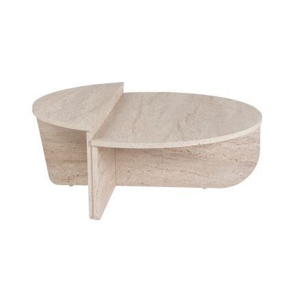 LOT 2x Table basse ORION beige