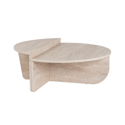 LOT 2x Table basse ORION beige