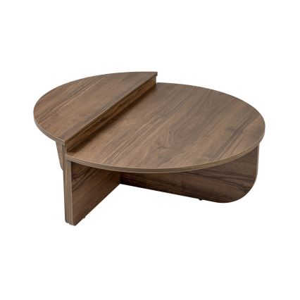 LOT 2x Table basse ORION noyer