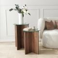 LOT 2x Table d