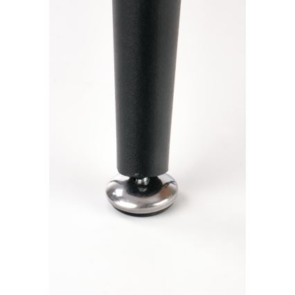LOT 2x Table d'appoint NICEA d. 40/60 cm doré chêne/noir