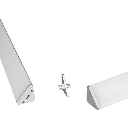 Ledvance - LOT 2xLED Luminaire sous meuble de cuisine à intensité variable avec détecteur CORNER 2xLED/6W/230V 3000K