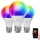 LOT 3x Ampoule à intensité variable LED RGBW ESSENTIALS A60 E27/8,5W/230V CRI 90 2700-6500K Wi-Fi - Nanoleaf