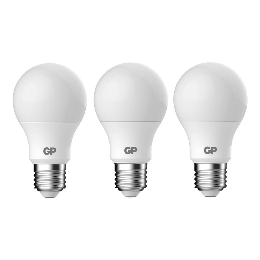 LOT 3x Ampoule LED A60 E27/8,6W/230V 2700K - GP