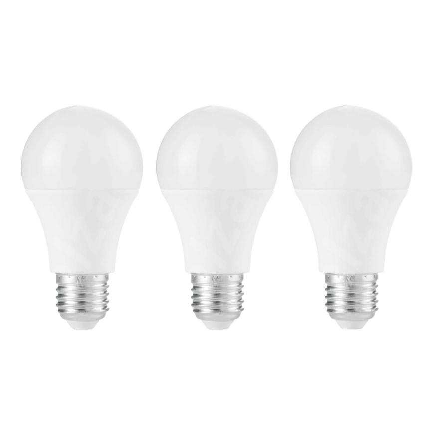 LOT 3x Ampoule LED A67 E27/13W/230V 4000K - Attralux