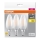 LOT 3x Ampoule LED B40 E14/4W/230V 2700K - Osram