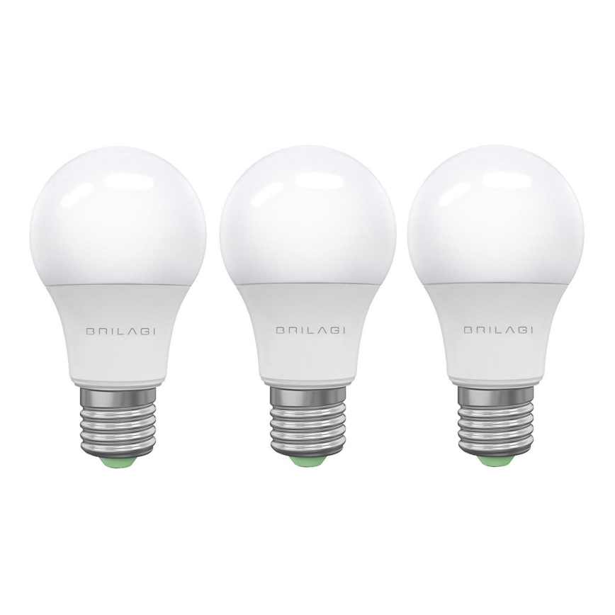 LOT 3x Ampoule LED ECOLINE A60 E27/15W/230V 6500K - Brilagi